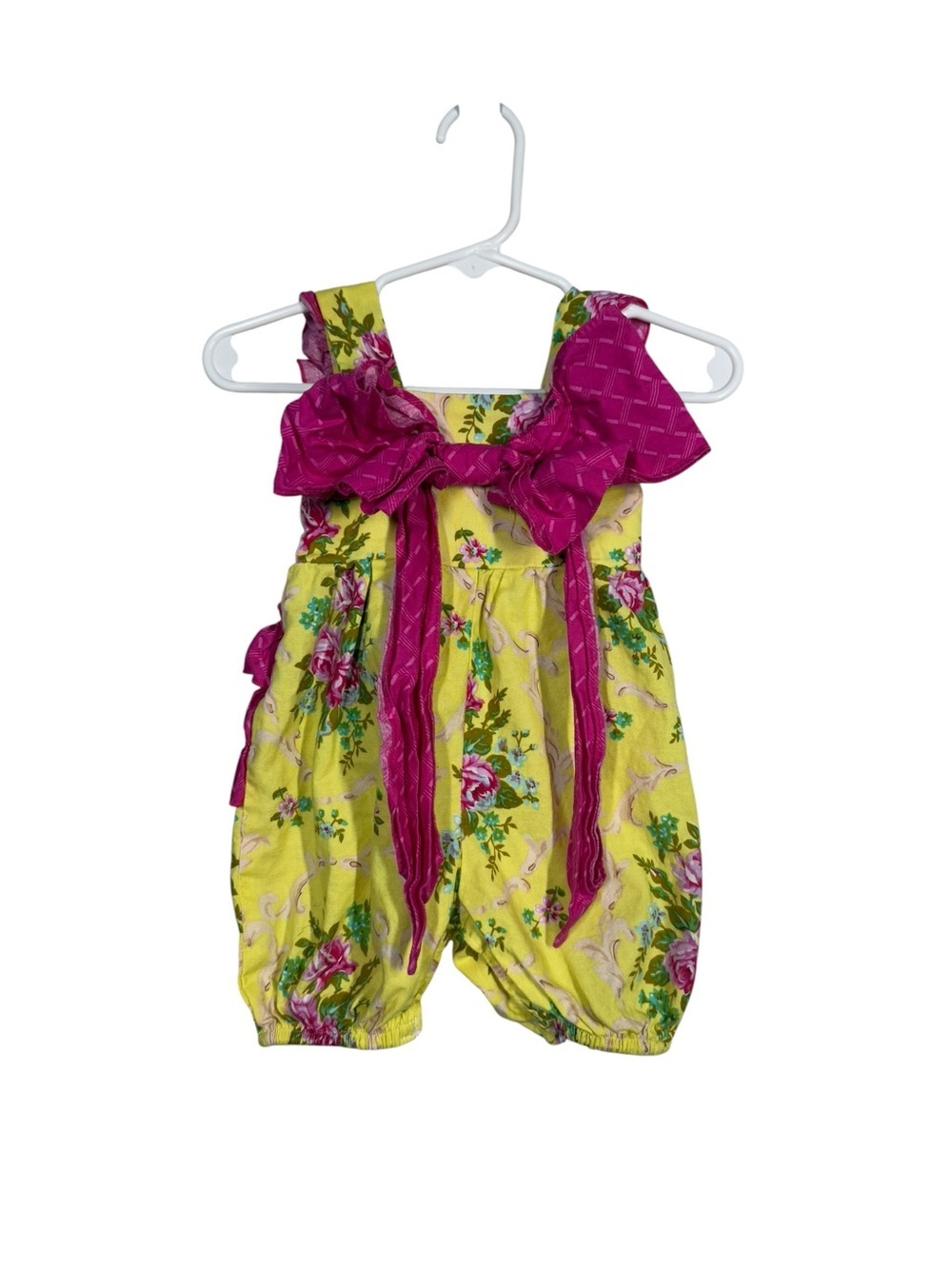 Caden Lane Floral Romper Size 0-6 Months